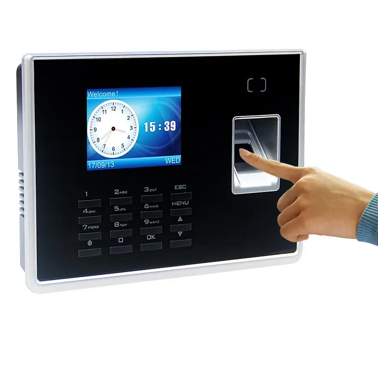 Time in Time Out Attendance Reader Fingerprint Attendance Machine Wifi LCD Screen Web Cloud Free Software