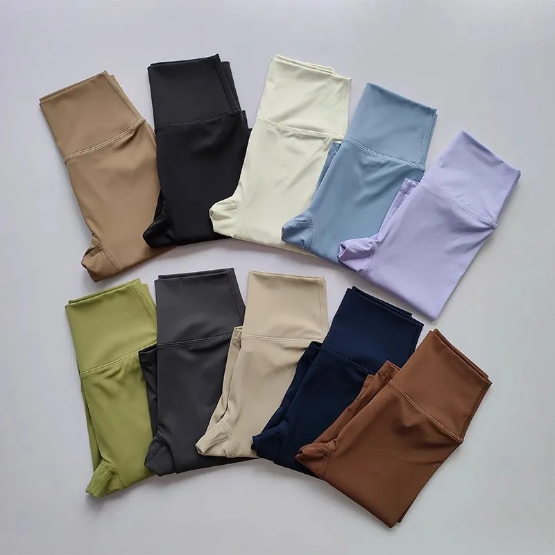 

Women's High Waist Tight Cycling Shorts Naked Feeling Breathable Yoga Sports Shorts Summer Running High-end Fitness Shorts