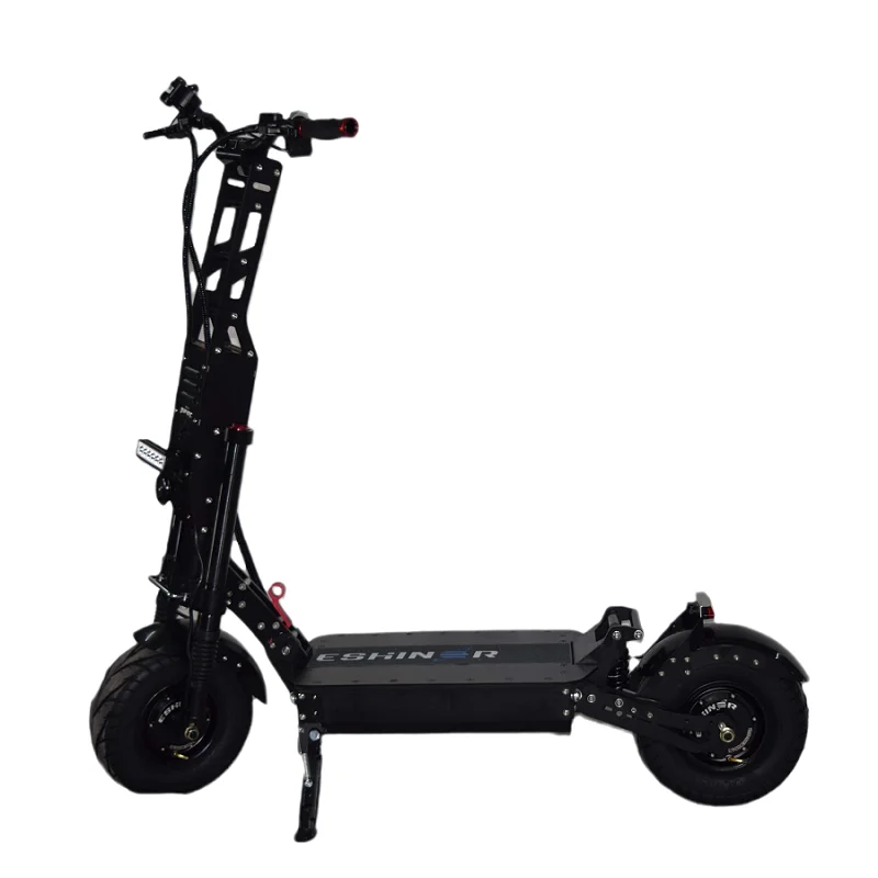 Geofought Escooter 8000W E Scooter Fat Tire 60V 72V Double Battery Dual Motor Off Road Electric Scooter With Seat