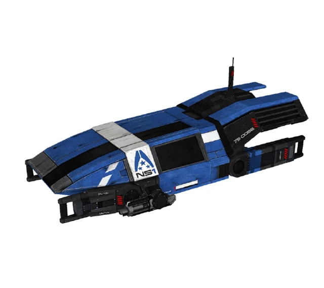 Quality Effect UT-47A Kodiak Drop Shuttle3D Paper Model DIY
