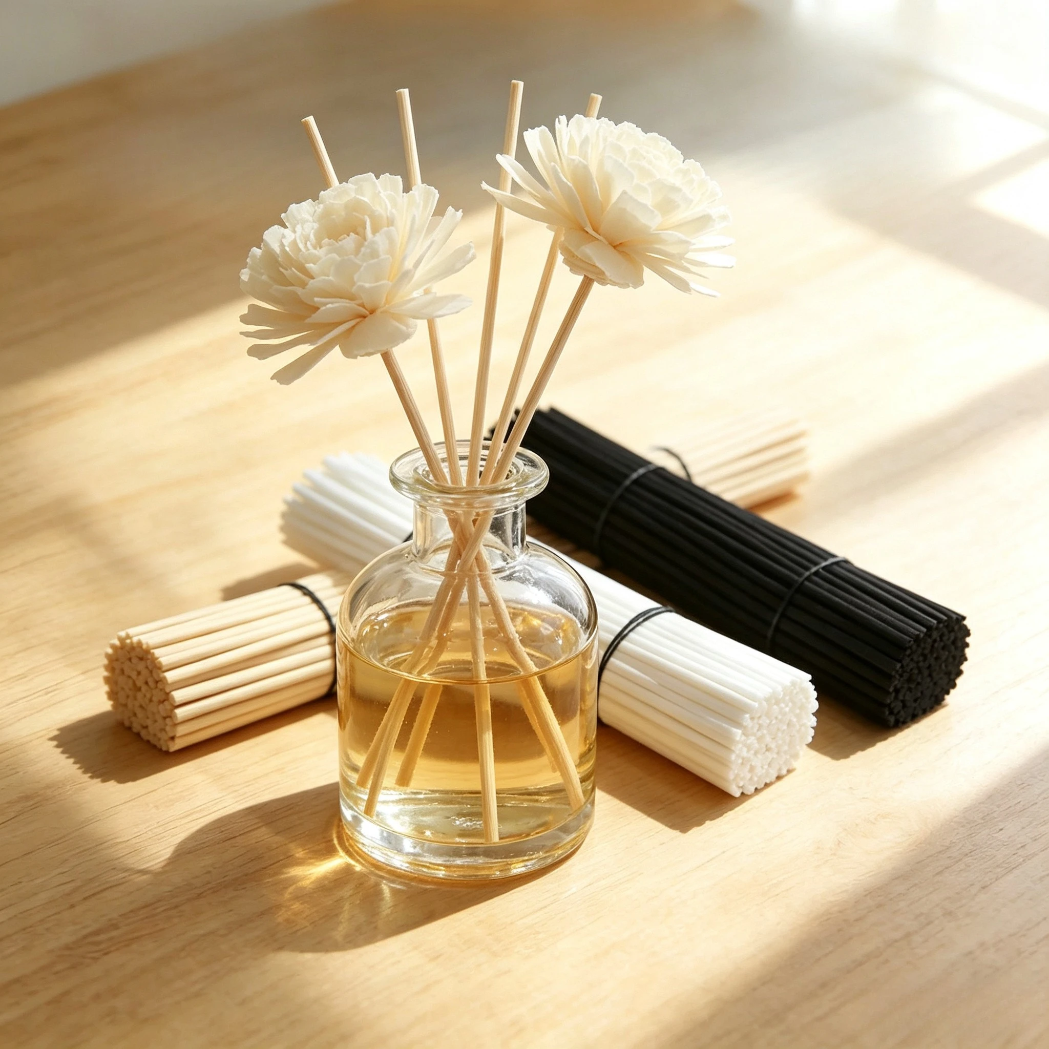 50/100 pcs Home and Hotel Aromatherapy Diffuser Sticks: High-Density, Highly Absorbent Essential Oil Diffuser Sticks