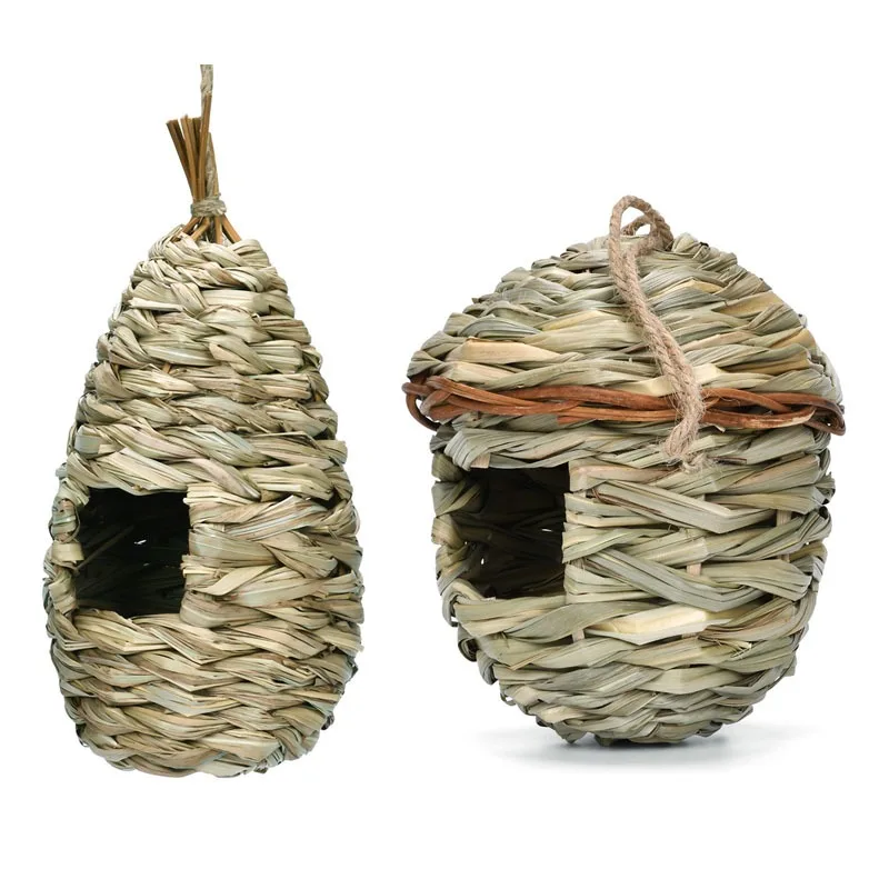 Bird Cage Decorative Nest Shelter S Hand-weaved Bedroom Garden House Hanging Pet Decoration For Outdoor Bed