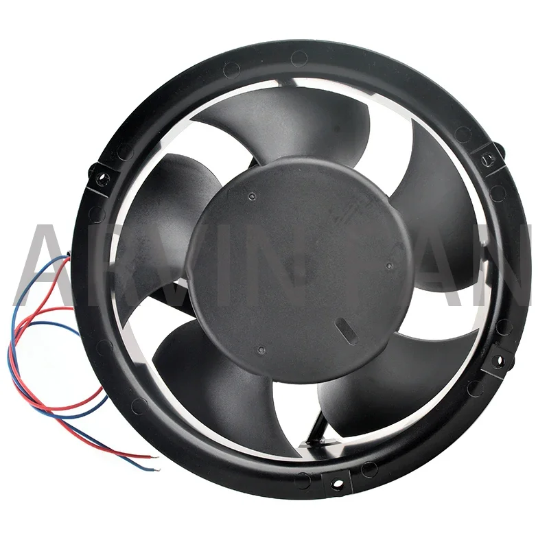 DA17251B24U 17cm 170mm 17251 172x172x51mm 24V 4.14A Double Ball Bearing Cabinet Metal Cooling Fan