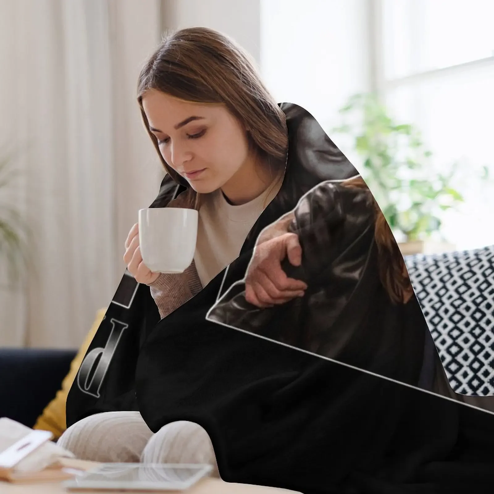 شركاء للحياة ماريسكا هارجيتاي وكريس ميلوني 90s مستوحاة من خمر تحية الكلاسيكية رمي بطانية الأربعاء البطانيات القطبية