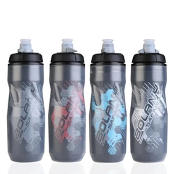 610ml Bike Water Bottle Thermal PP Mountain Cycling Water Bottle 610ml Heat Double-layer Insulated Sport Bott