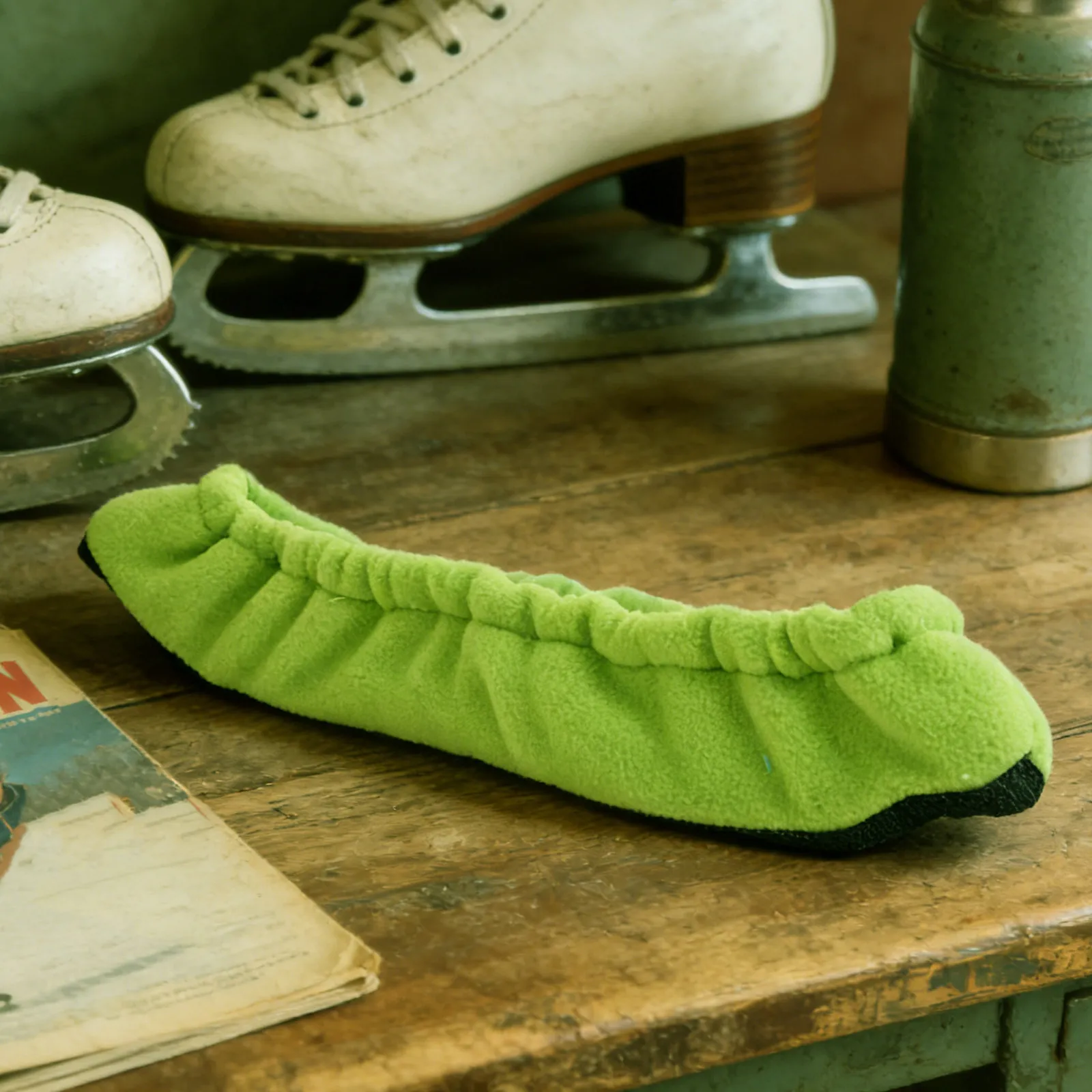 

2Pcs Ice Skate Guards Youth Elastic Blade Covers Adjustable Band Hockey Figure Skating Protector Training Outdoor Ice Hockey