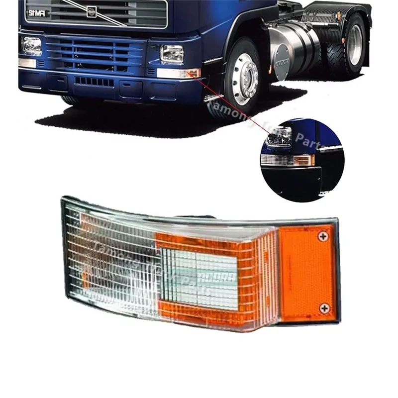 1 PCS CORNER LAMP FOR VOLVO FH (1998-2002) FRONT INDICATOR RH OR LH 3981667, 3981668 VOL033