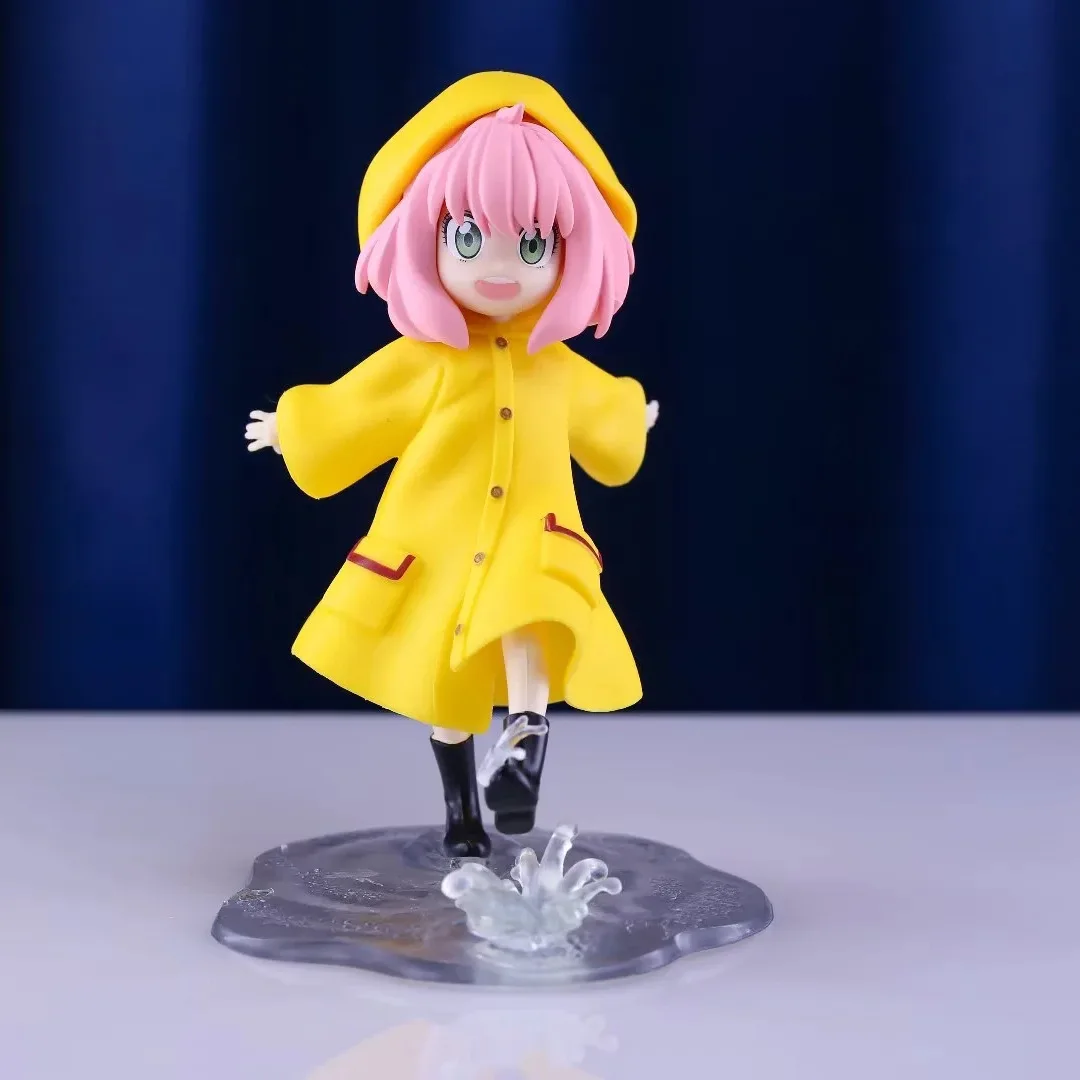 Anime Spy X Family Anya Forger Figurka Cute SpyFamily PVC Action Figure Collection Model Doll Toy Figurka Dla Dziecka Prezent Urodzinowy