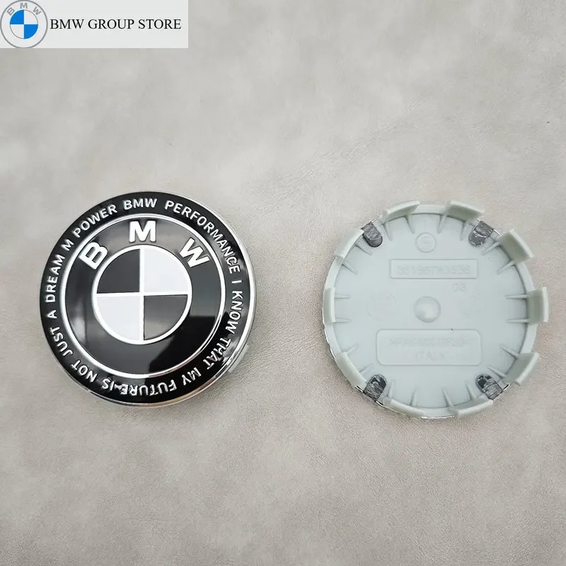 BMW GROUP 4Pcs 56MM 68MM Car Wheel Center Caps Emblem For BMW M E36 E39 E46 E60 E90 E90 F01 F10 F30 G01 G20 G21 G30 G11 F15 X5