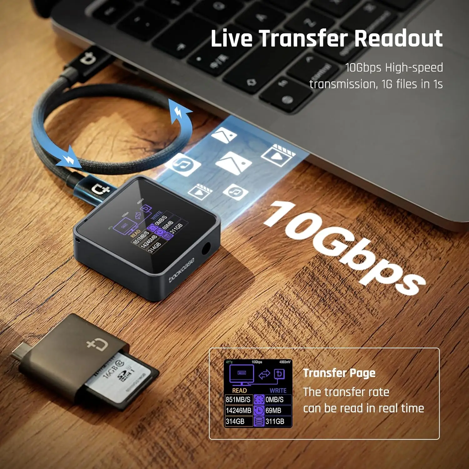 

Корпус DOCKCASE Pocket M.2 2230 NVMe SSD для Steam Deck, подходит для NVMe PCIe, эксклюзивно для размера 2230, поддержка M-Key B+M Key UASP