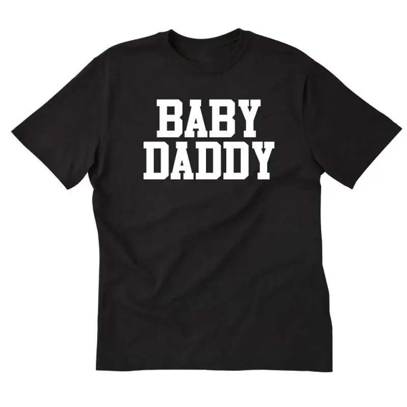 Baby Daddy T shirt Funny New Dad Father Reveal
