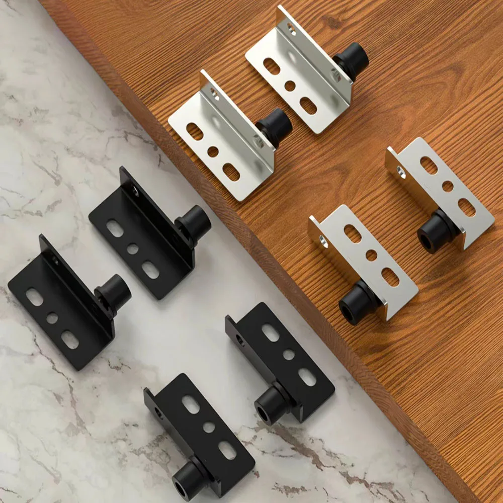 Concealed CT Corner Code Invisible Cabinet Pivot Hinge, Up-Down Door Support Bracket for Wood Cupboard Panel 1/5 Sets