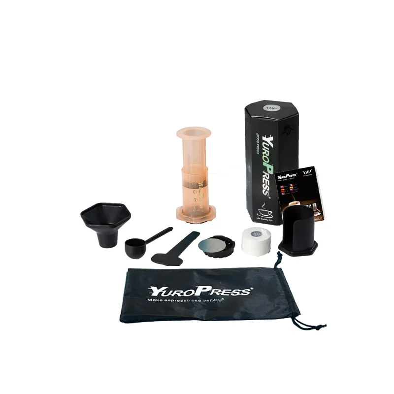 YRP Kaffeemaschine, tragbare Espressomaschine, französische Presse für Auto und Zuhause, Camping, Reisen, Kaffeekanne, Luftpresse, Ae&ropress 8