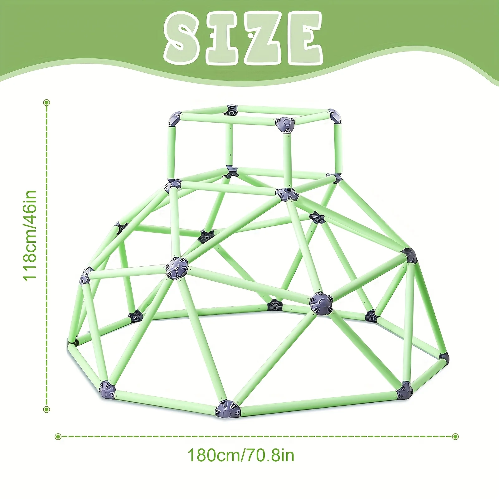 Bars Climbing Tower - Active Toys Outdoor Fun for Kids,Toddler Indoor Climbing Dome Play Equipment,Children's Jungle Gym