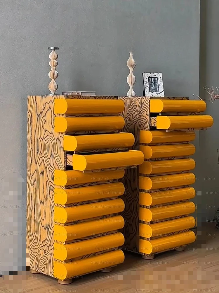 

AAstyle художественный шкаф из цельного дерева для дома, гостиной, хранения в спальне, креативная мода