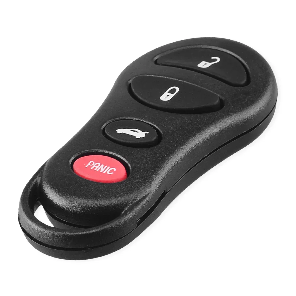 Remote Car Key Shell Case for Chrysler PT Cruiser Town & Country Dodge Ram 1500 Caravan Jeep Voyager Dakota Cherokee Fob Case