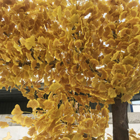 Artificial Ginkgo Tree Fake Sakura Tree Large Indoor and Outdoor Decoration, Wedding and Home Decoration, Garden Decoration