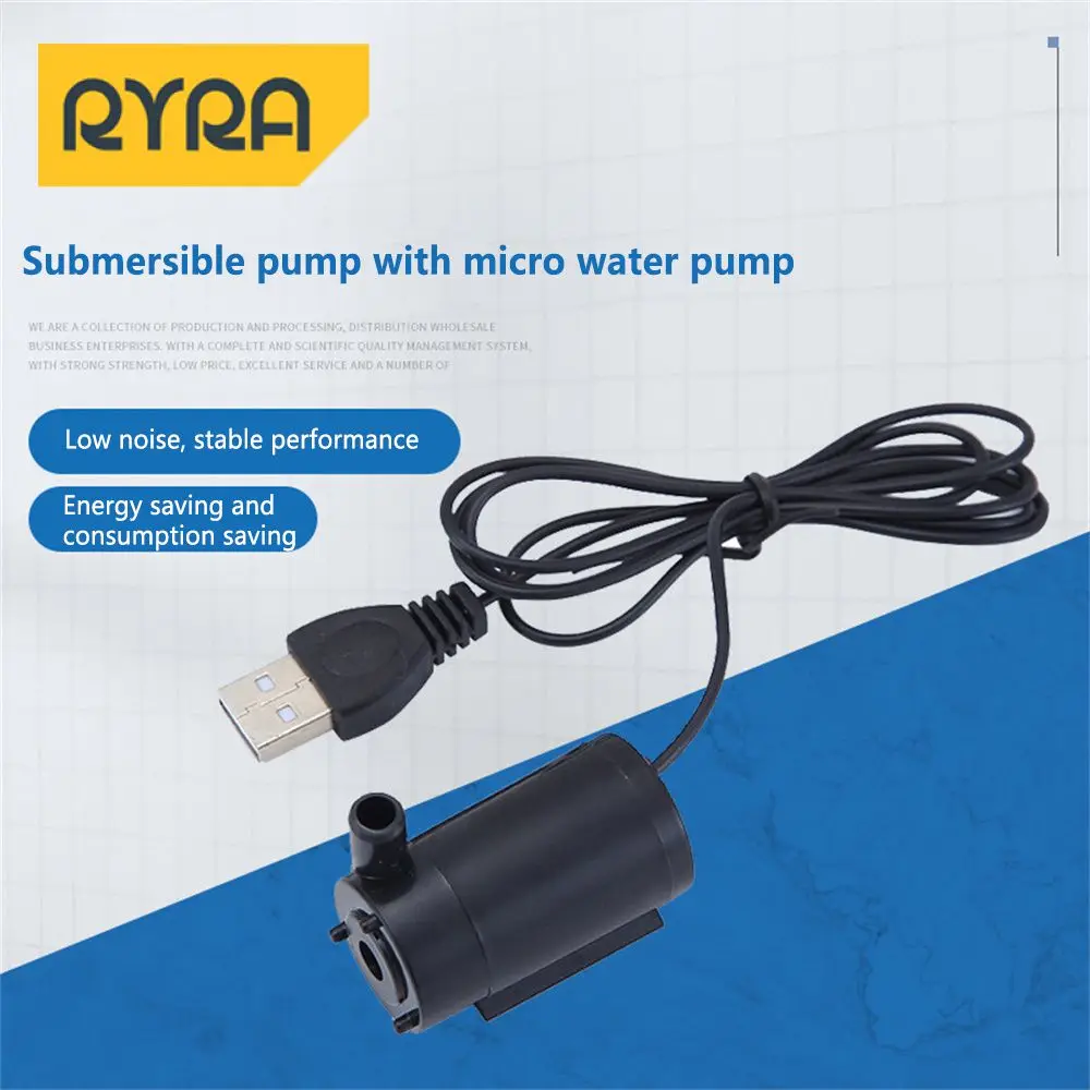 Mini Submersible Pump Used In Multiple Scenarios Easy To Operate Horizontal Type Compact And Convenient Body Water Pump Vertical