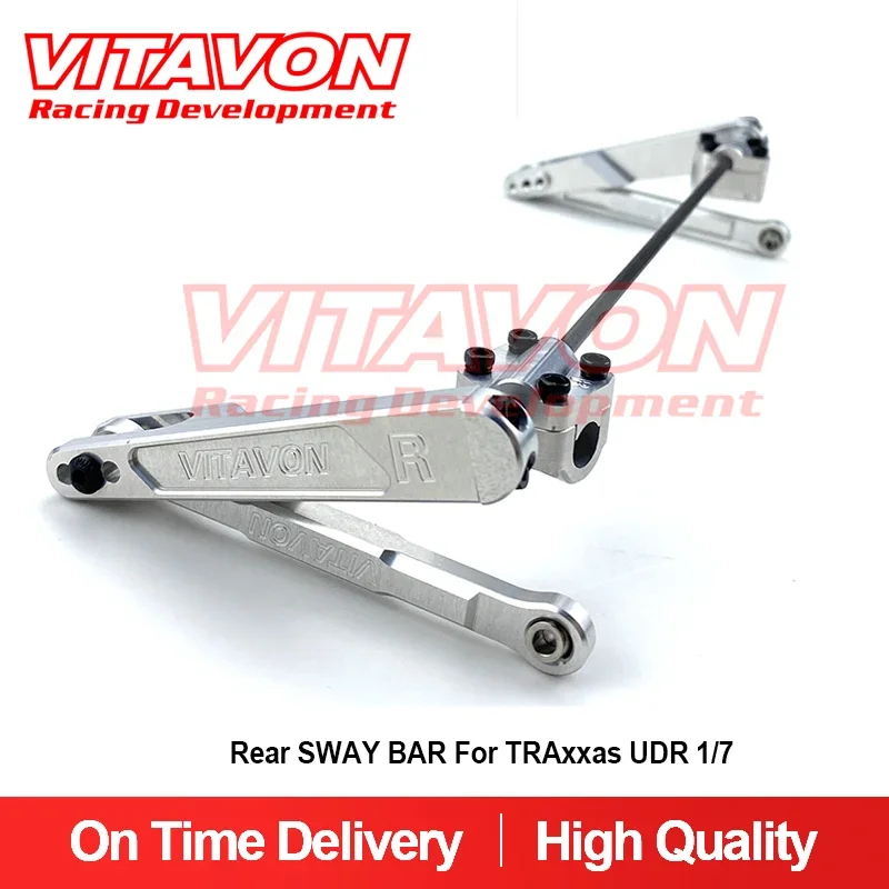 VITAVON BAR SWAY belakang CNC Aluminum7075 didesain untuk TRAxxas UDR 1/7