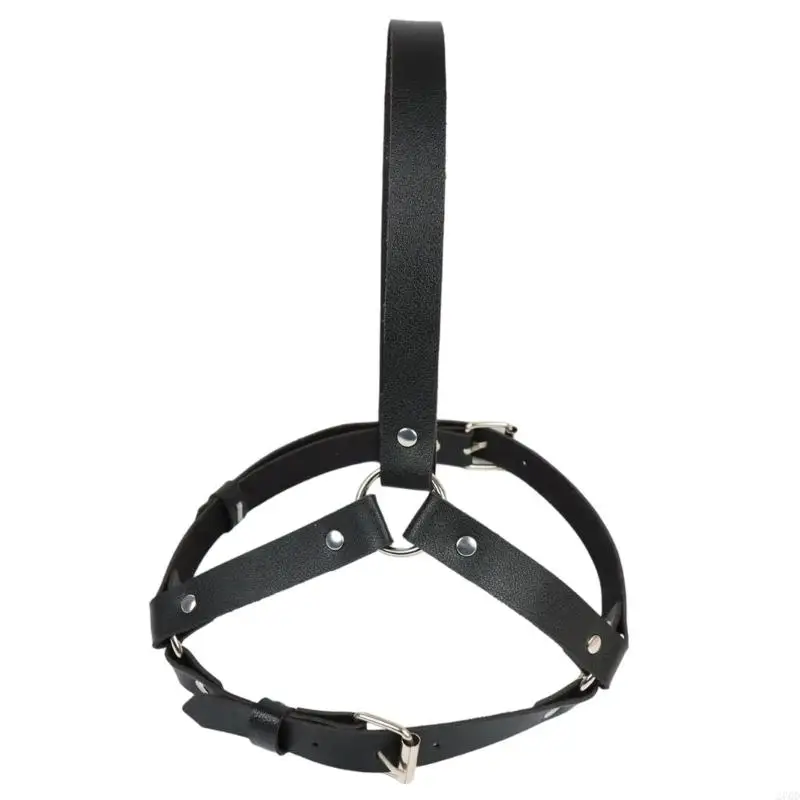 Masker Perbudakan BDSM 270D Masker Pengekangan Erotis Budak Bdsm Mainan Seks Permainan Dewasa Masker Wajah Kulit Imitasi Baru