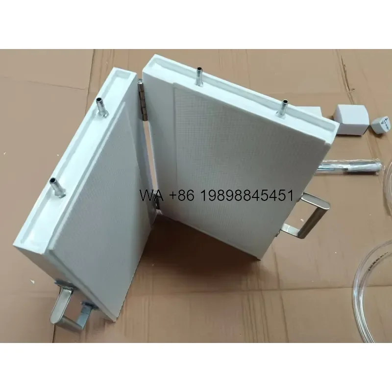 Wmwmnu New Aluminum Alloy Water Cooled Manual Honeycomb Beeswax Foundation With Water Pump Continuous Production