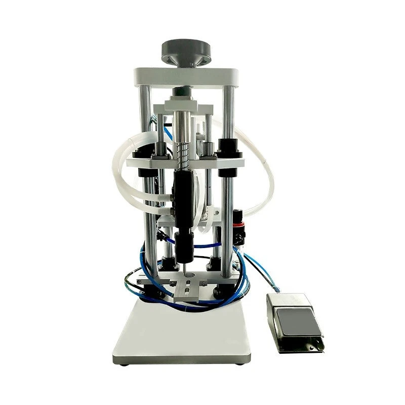 

Small semi-automatic single-head perfume filling machine liquid level essential oil
