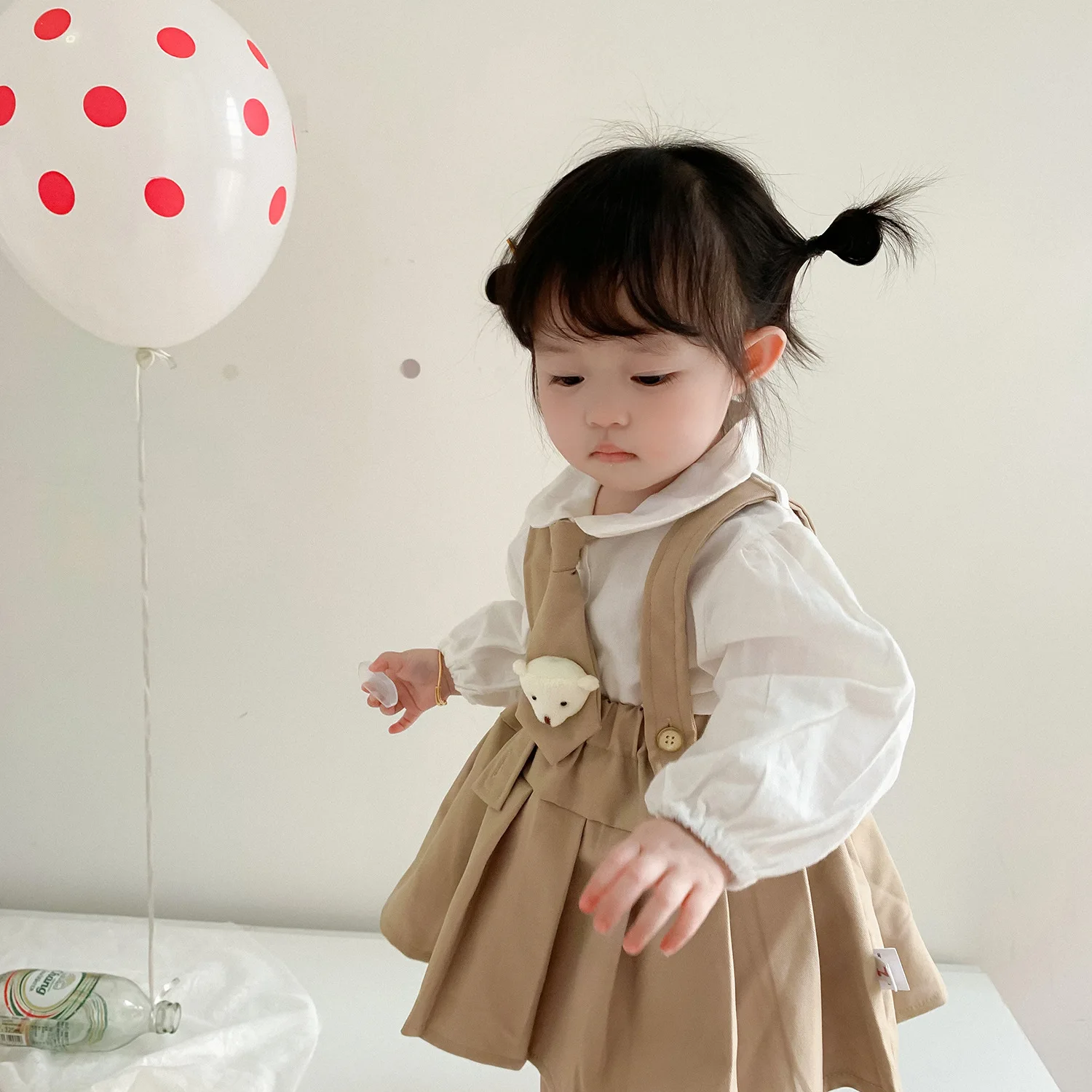 Baby Brother And Sister Outfit Newborn Kindergarten Suits Toddler Boys Tops Shirt Pants Clothes Girls White Blouse Skirts Sets