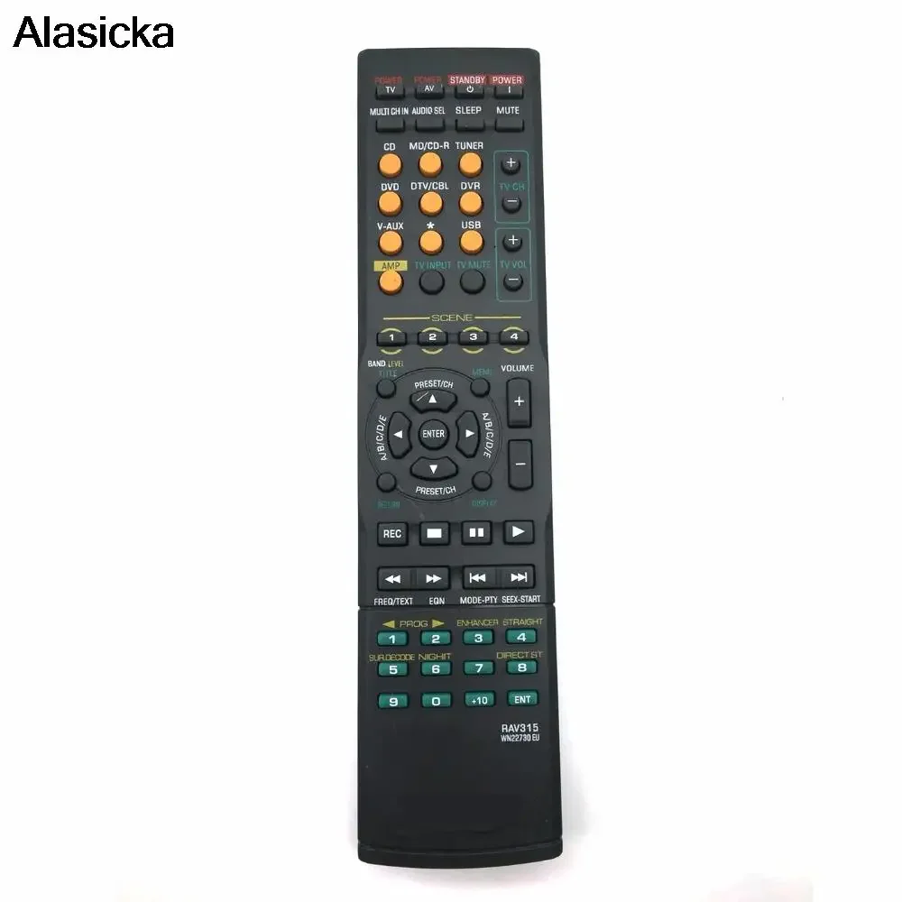 Remote Control for Yamaha Audio Receiver for RX-V650 / RX-V459 / RX-V730RDS RX-V3800 RX-V663 RX-V863 RX-V461 RXV561 RX450