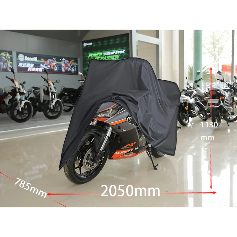 For QJMOTOR match 350 motorcycle cover Full car Sun protection dust no ear thickened Oxford clothcover