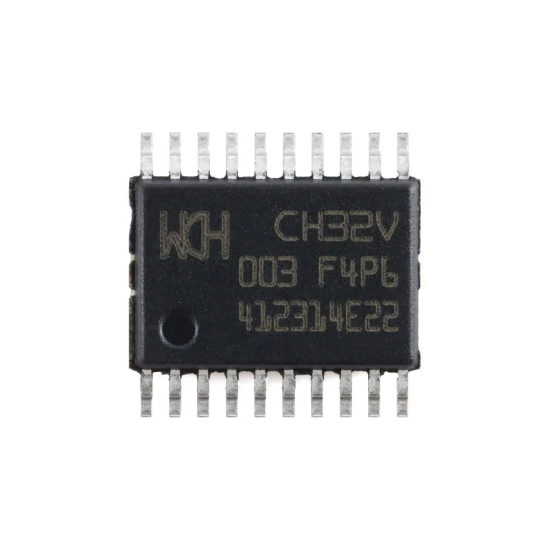 Original Genuine CH32V003F4P6 TSSOP-20 RISC-V Core 32-bit Microcontroller MCU