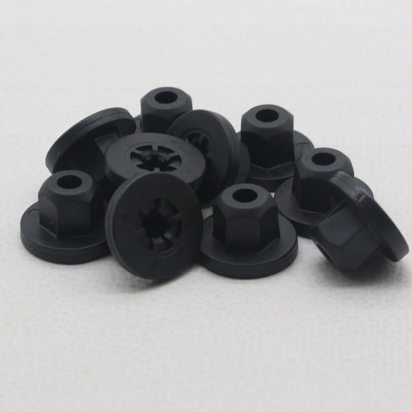 

10 Pcs Black Nylon Rear Fender Liner Retainer Nut Clip For BMW 535i 550i 640i 650i M6 X4 X5 2017-On Gran Coupe GT | 51161943122