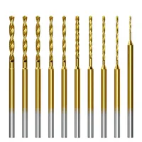 Drill Bit 0.6-2.2mm Tiny Drill Bit 2.35 Shank Engraving Bit Hole Drilling Tool For Power Tools Drill Bits Accessory In Stock