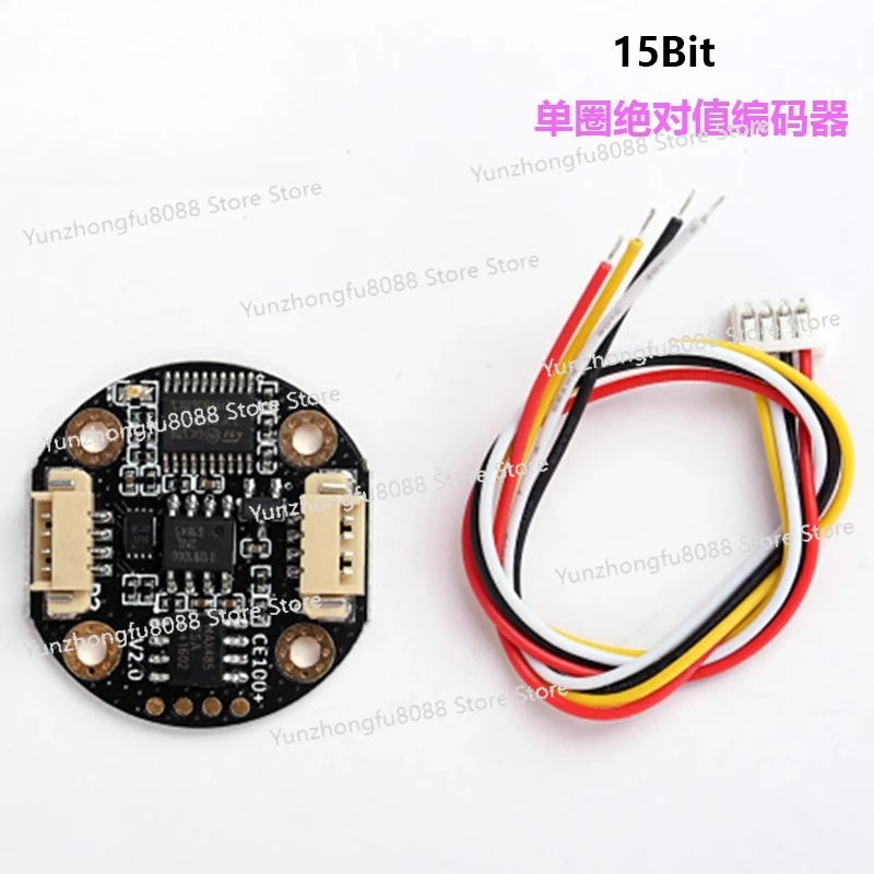 

Angle Sensor CE100 Encoder High Precision 15-Bit Angle Measurement Speed RS485 Single Turn Rotary Encoder