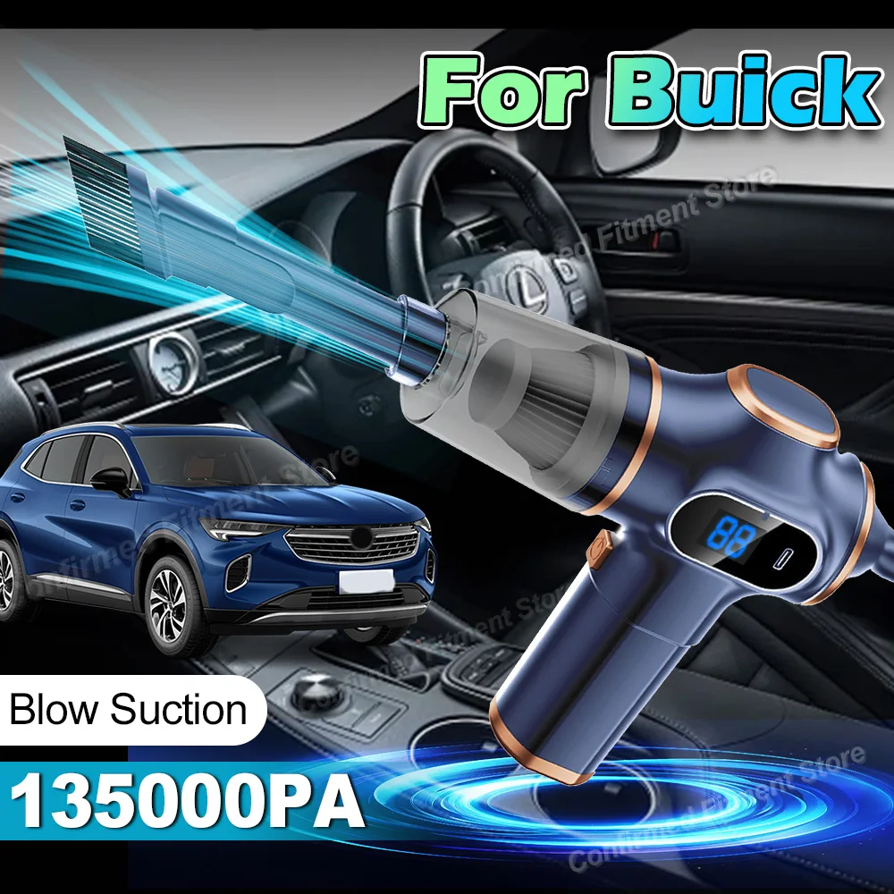

Автомобильный пылесос Портативный беспроводной пылесос 135000 PA для Buick LaCrosse Verano Enclave Regal Excelle Encore GL8 GL6