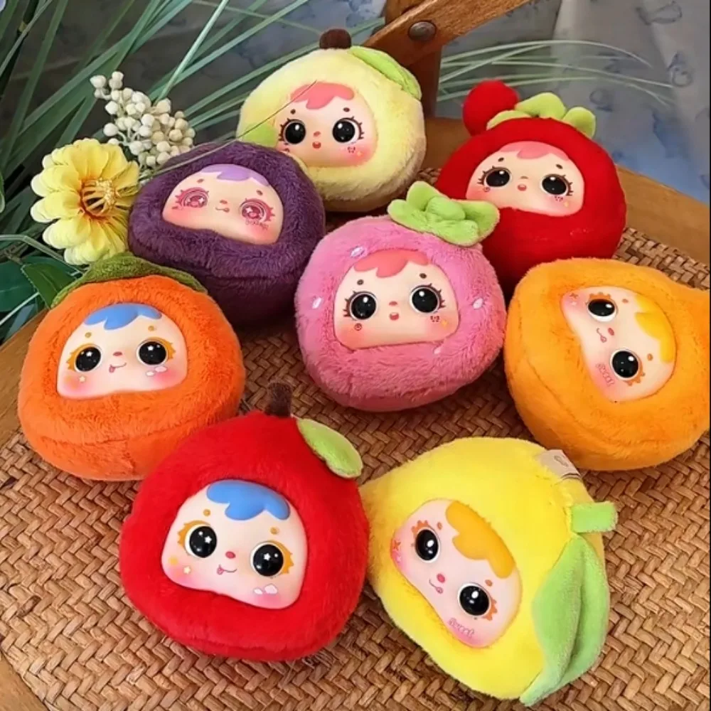 

Samuel's Heartbeat Series Blind Box Vinyl Removable Face Changing Trendy Toy Key Bag Pendant Mystery Box Surprise Girl Gift