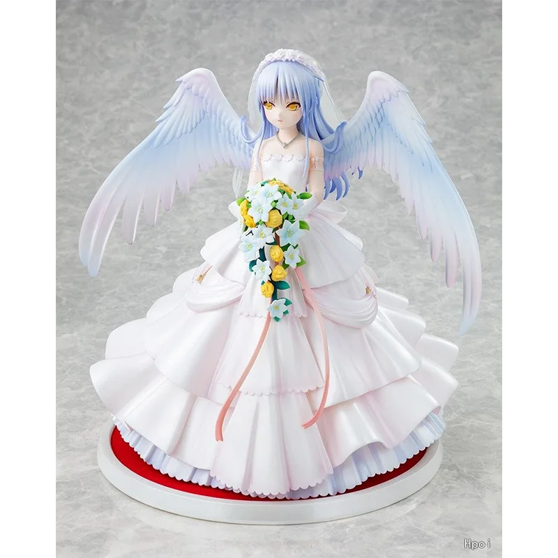 Genuine Original Emontoys KDcolle Angel Beats! Tachibana Kanade Wedding dress Anime Figures Collectible Model Doll Ornament Gift