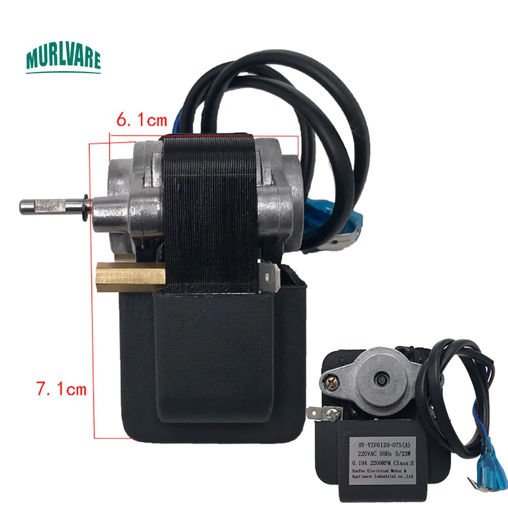 Refrigerator Accessories HY-YZF6120-07S(A) Cooling Motor AC220V IS3215EAB Fan Motor For Sanyo Refrigerator Replacement