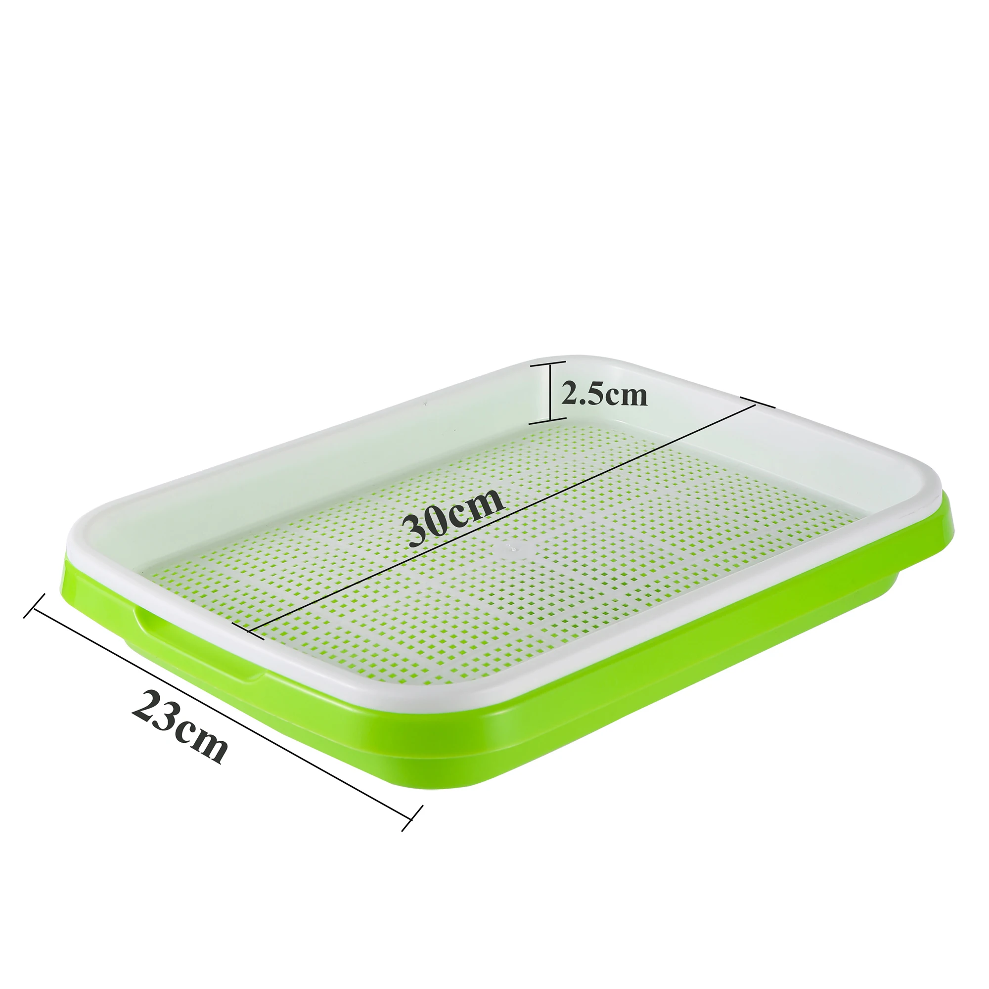 Germination Nursery Tray Pea Mung Bean Peanut Wheat Water Cultivation Seedling Tray Soilless Cultivation Tray Nursery Tray