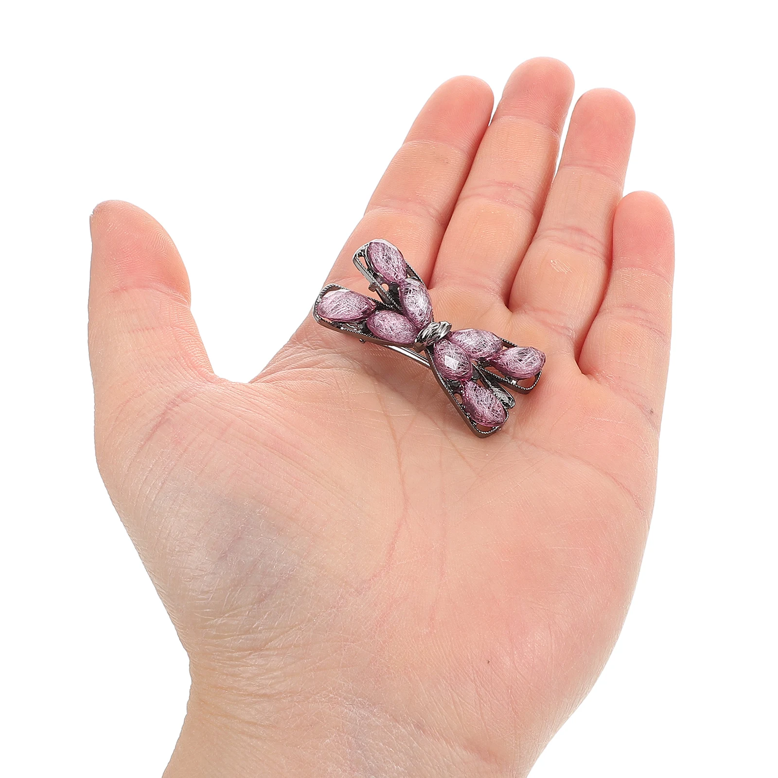 

2 шт., заколки-банты для заколок из кожи аллигатора, свадебные заколки из сплава со стразами, детские заколки для девочек, красота