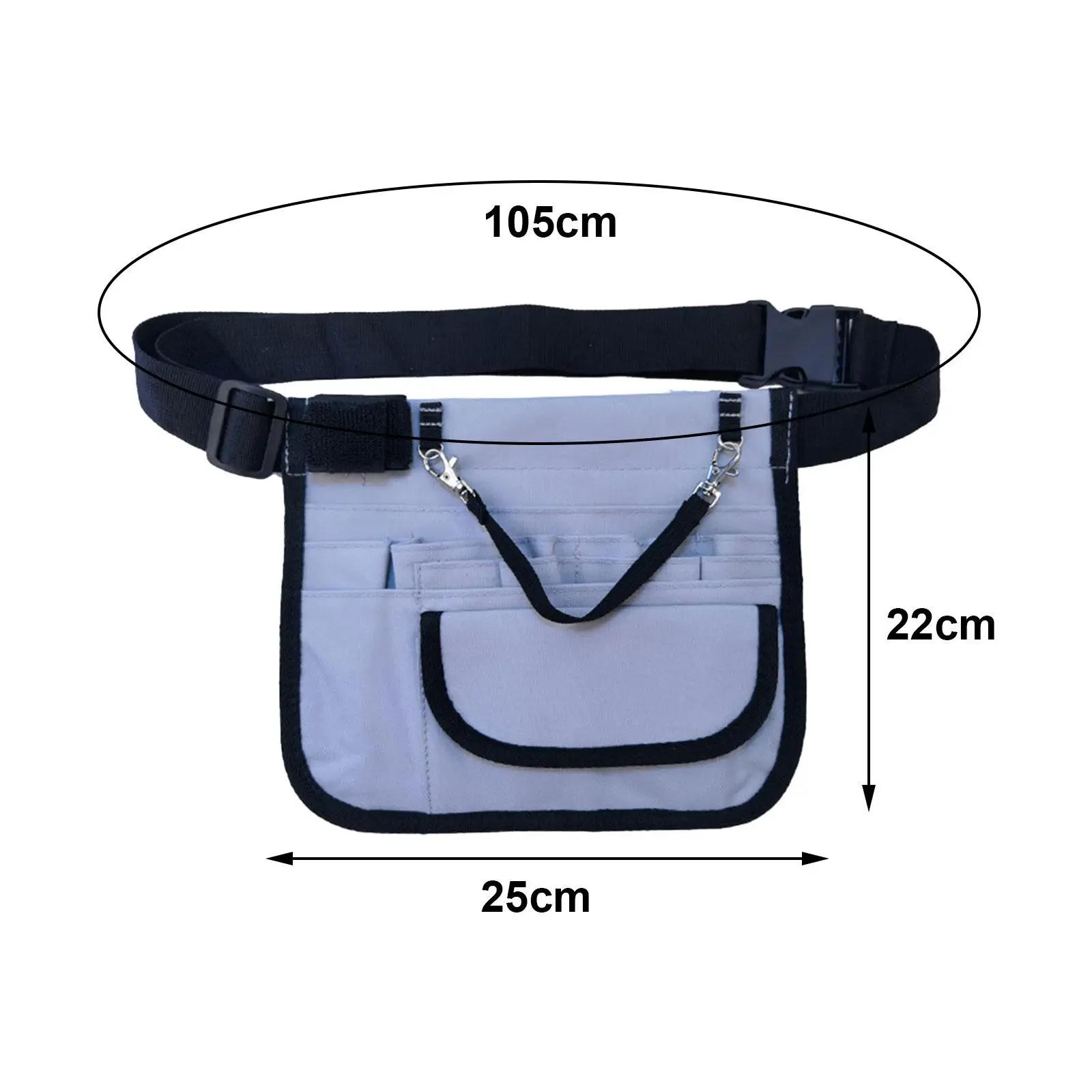 Nurses Pouch Waist Bag Tool Case Adjustable Pouch with Tape Holder Utility Belt Hip Bag Fanny Pack for Accessories Hospital