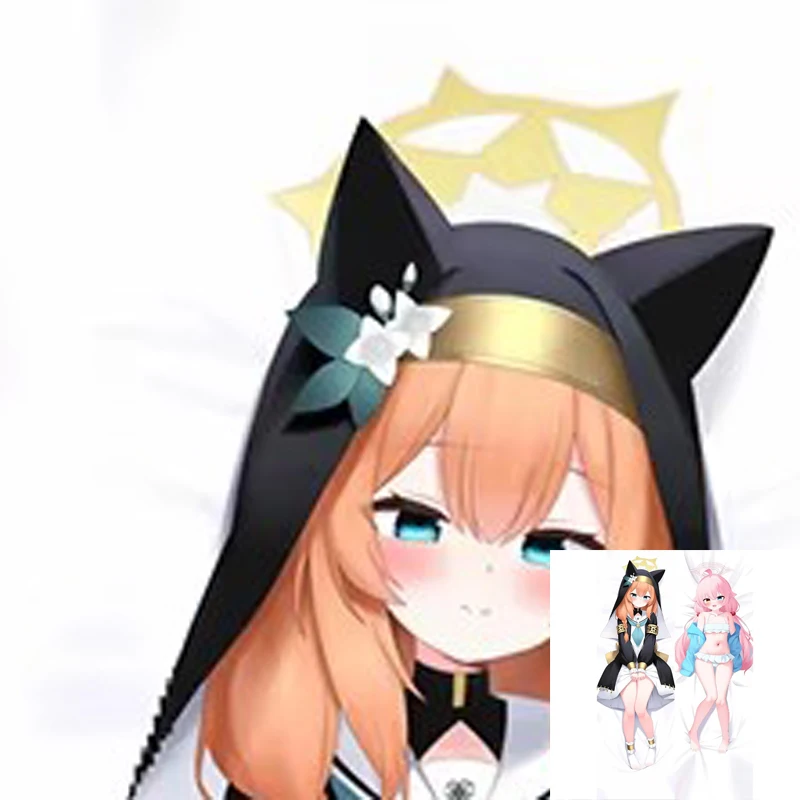 

Dakimakura Anime Pillow Cover Mari Iochi Double Sided Print Life-size Halloween Christmas