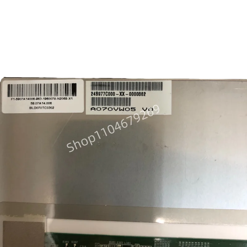 Para sistema cnc kane imperador de 7 polegadas K0T-A K100TI-D K1TBIII-As acessórios de tela de exibição a070vw05 v0 tela lcd