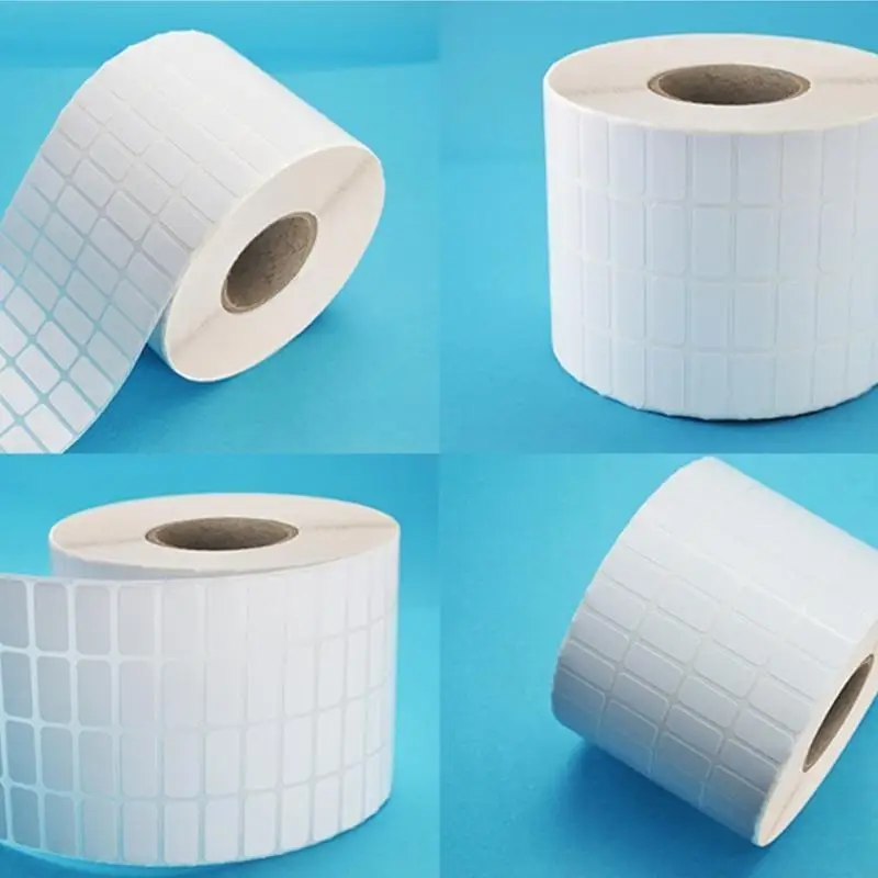 Blank Rectangle Address Stickers Labels Inkjet Printing for Packaging Mailing Candles Homemade Cookies Jars Soap 2000PCS 24BB