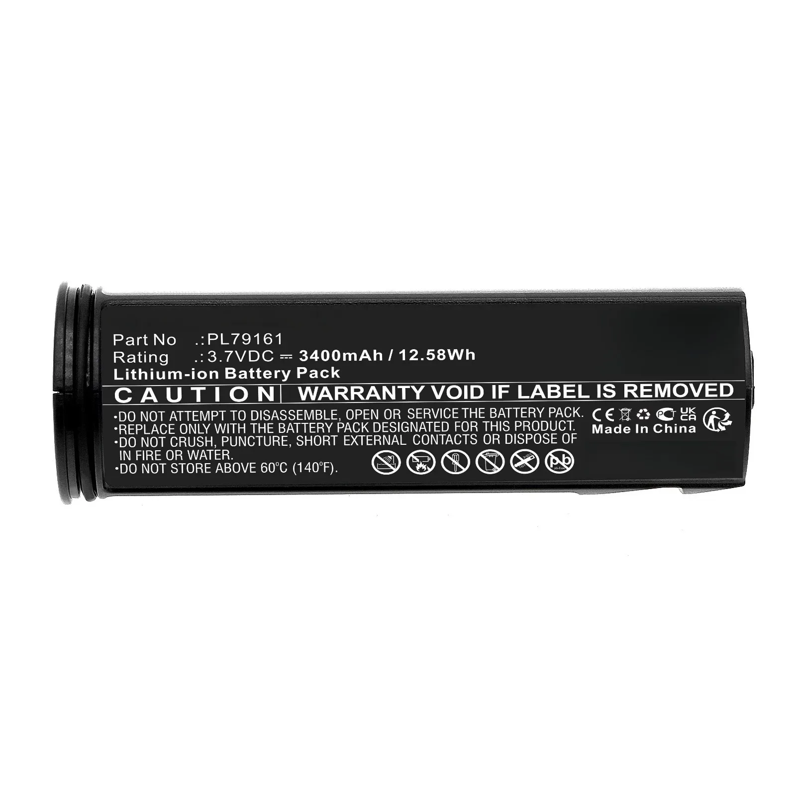 Replacement APS3 Battery PL79161 3.7V 3400mAh for Pulsar Axion XM XQ LRF Proton XQ FXQ Digex Thermion Thermal Imaging Monocular