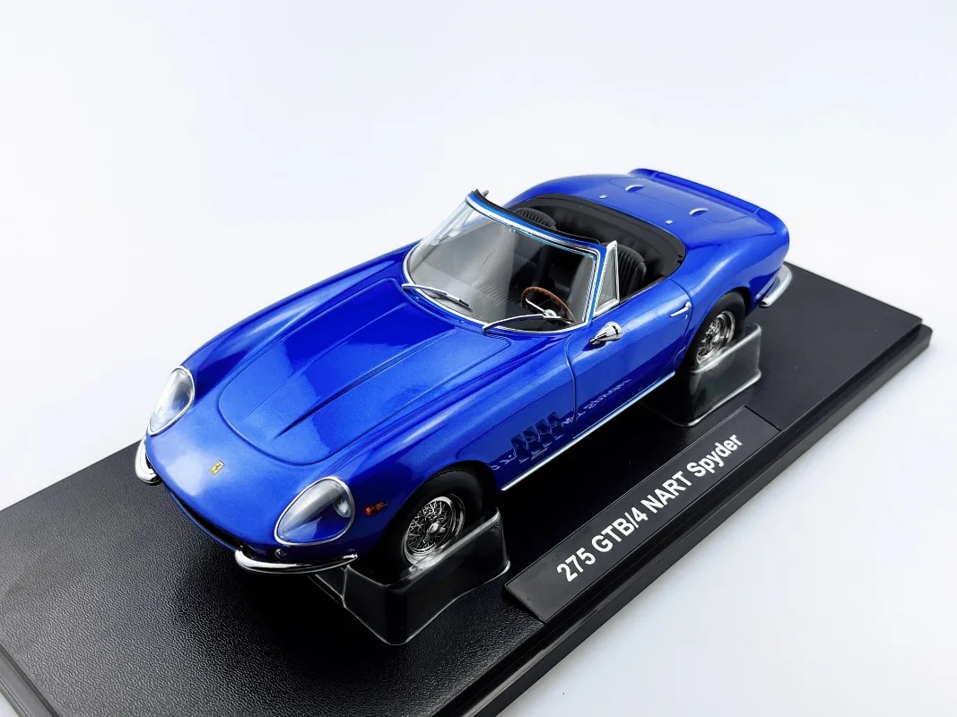 男の子用ダイキャストカー,275g,4ナートスパイダー,合金,おもちゃコレクション,サイズ1:18