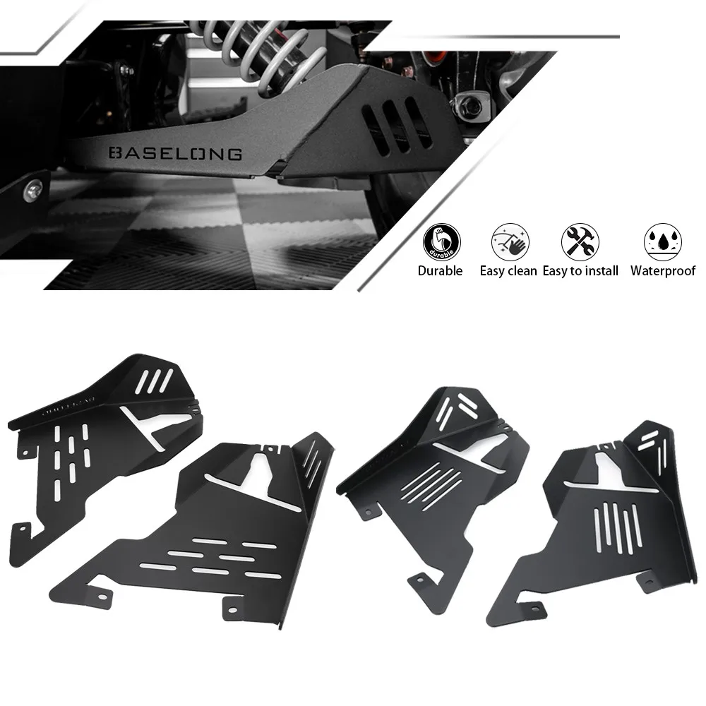 

Ryker 600 900 Sport & Ryker Rally Edition FOR Can-Am Aluminum Front Splash Guard Protectors A-Arm Protectors 2018-2025 2024 2023