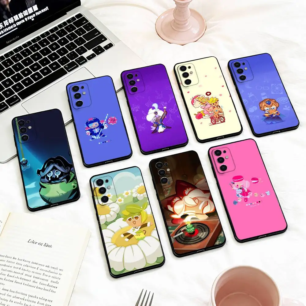 Game C-Cookie Run K-Kingdom   Phone Case For Samsung S 25,24,23,22,30,21,10,9,Ultra,Plus,Lite,FE,4,5 G Soft Black Case