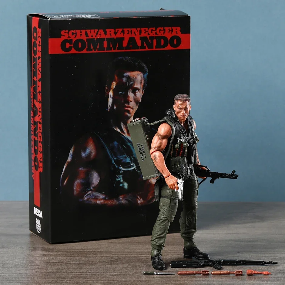 NECA Commando 30th Anniversary John Matrix PVC Action Figure: تقييم ونصائح للاستخدام