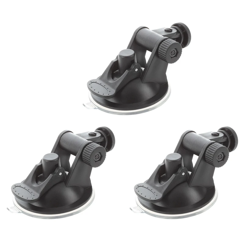 New 3X Mini Car Suction Cup Mount Holder/ 4 Thread For Gopro Hero Sports Camera New