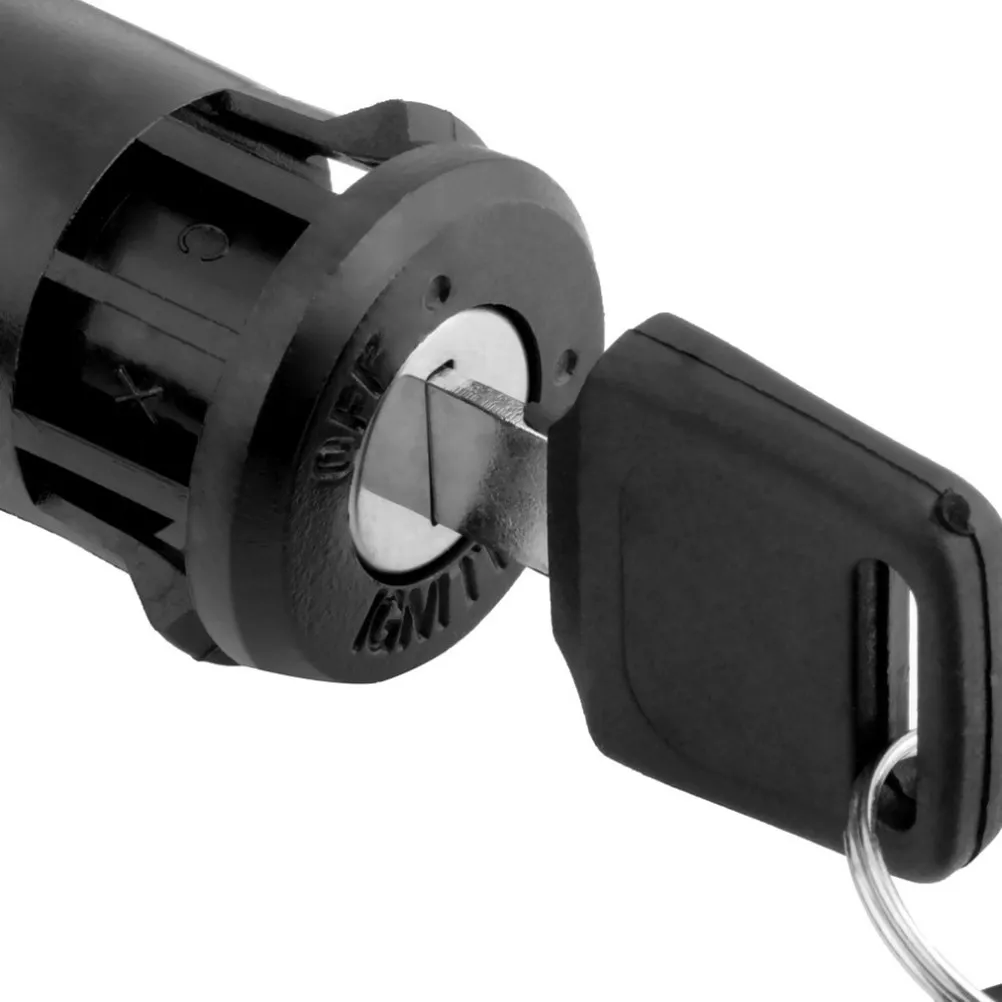 Ignition Lock Cylinder Starter Switch Plastic Key-Coded 30.5x2.5x2.5cm Includes 2 Keys Easy Install Atv Pocket Bike Dirt Bike